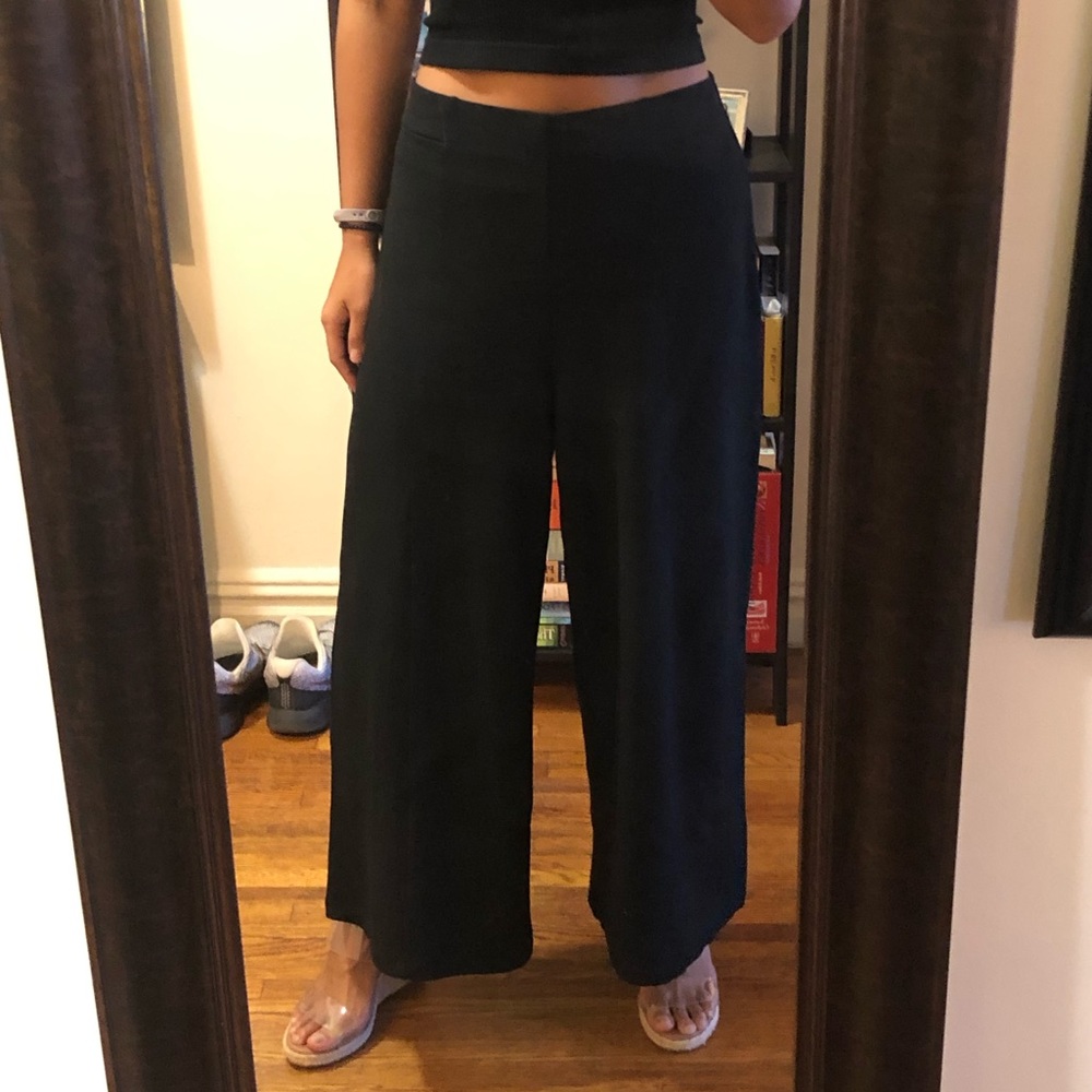 Wide-leg Jersey Pants